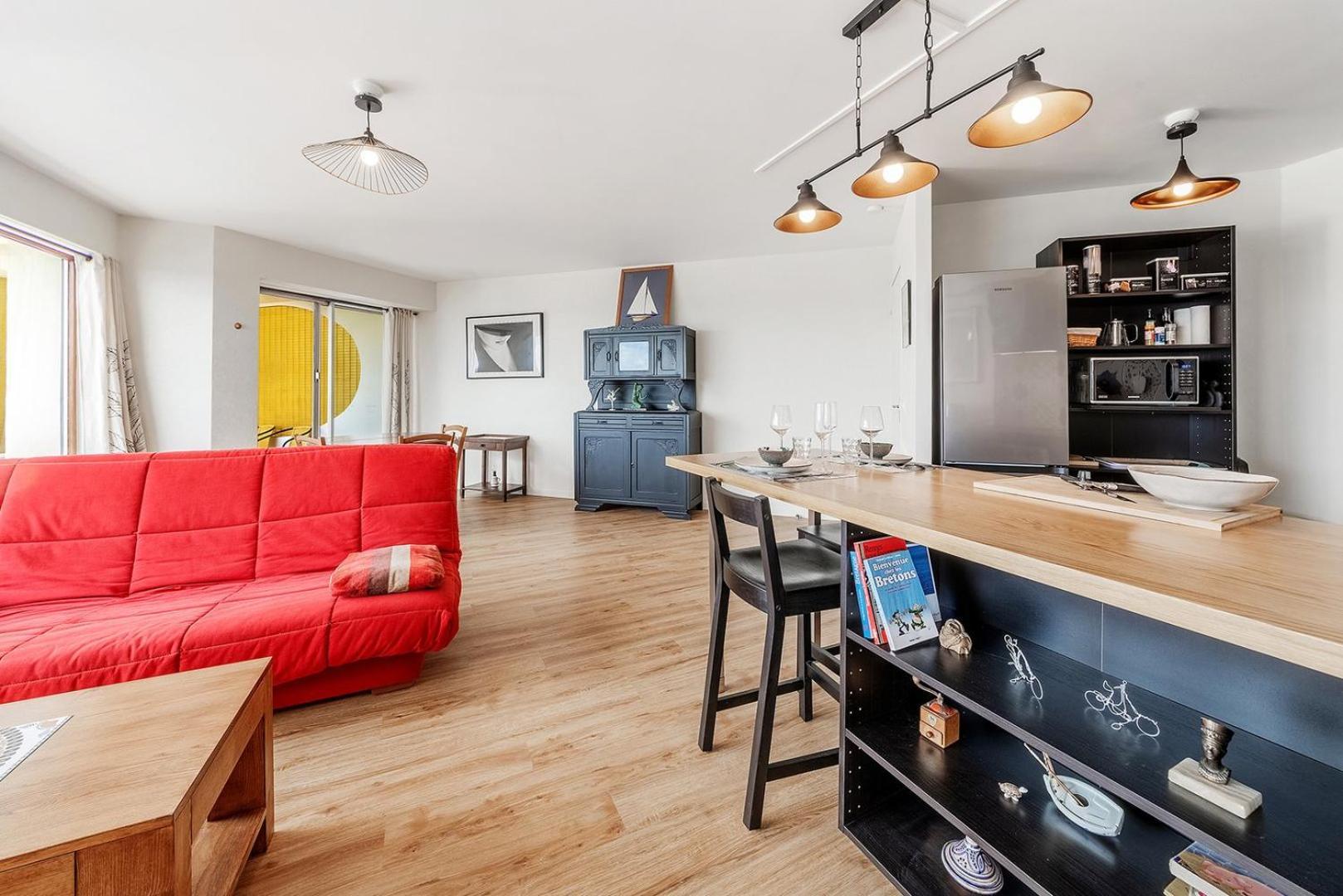 Bellevue, Appartement T2, Terrasse & Parking Ренн Экстерьер фото