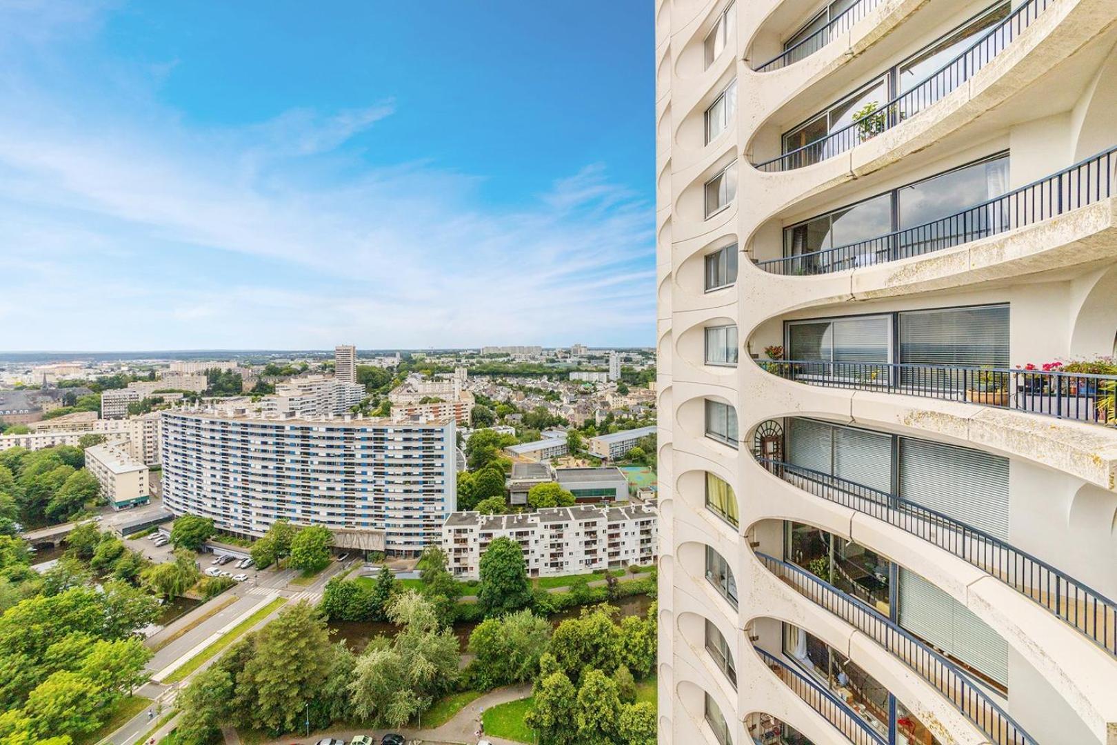 Bellevue, Appartement T2, Terrasse & Parking Ренн Экстерьер фото