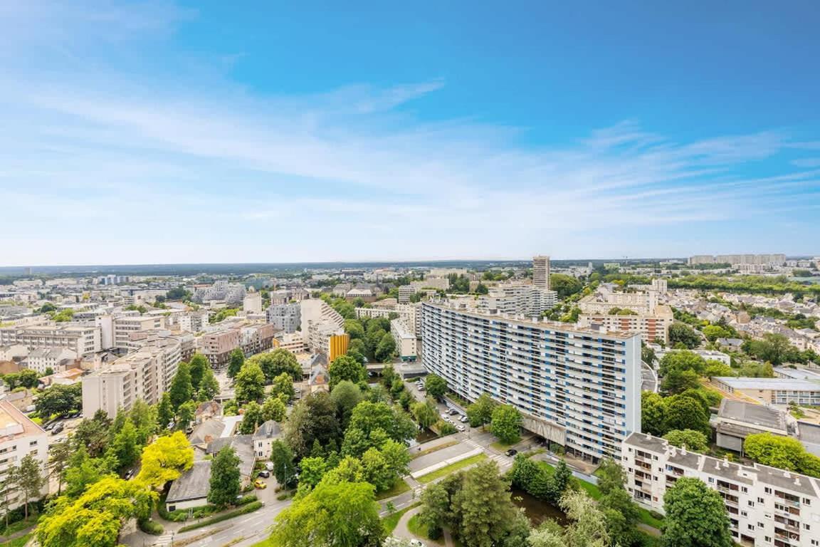 Bellevue, Appartement T2, Terrasse & Parking Ренн Экстерьер фото